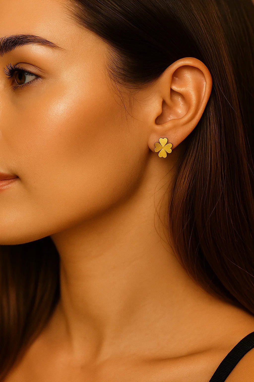 Golden Blossom Charm Set